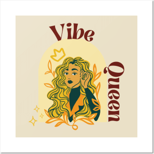 Bold Beauty: Vibe Queen's Signature Collection Posters and Art